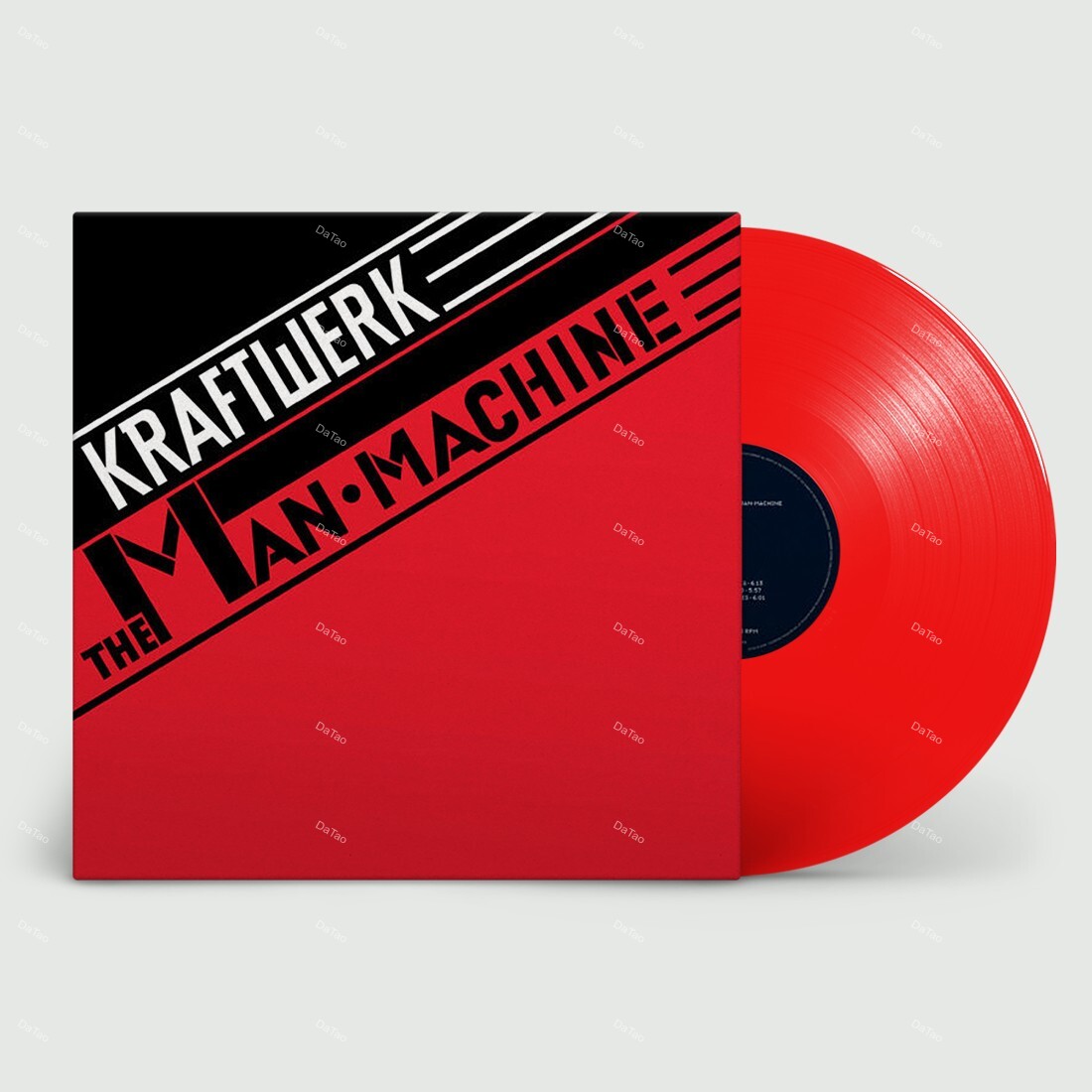 【全新限量透紅彩膠】電力站樂團 Kraftwerk - The Man•Machine/180g