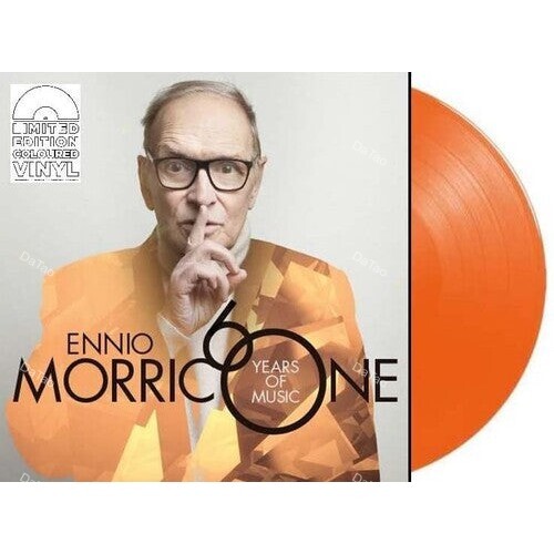 【全新限量橘彩膠2LP】顏尼歐莫利克奈 Ennio Morricone-60 Years of Music/電影配樂精選