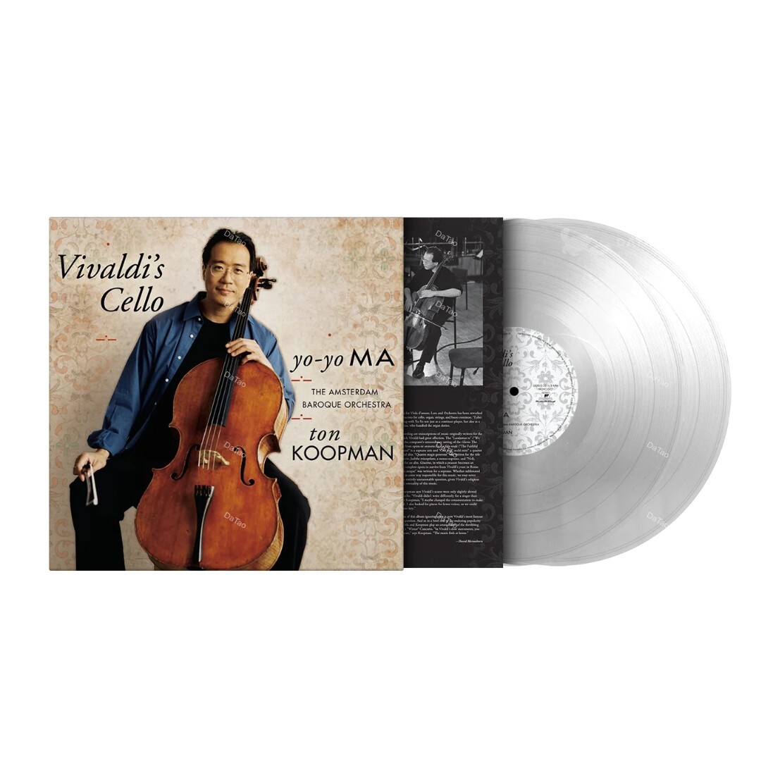 【預購】【全新限量透明膠2LP】馬友友Yo-Yo Ma-美麗藝術巴洛克Vivaldi's Cello/180g