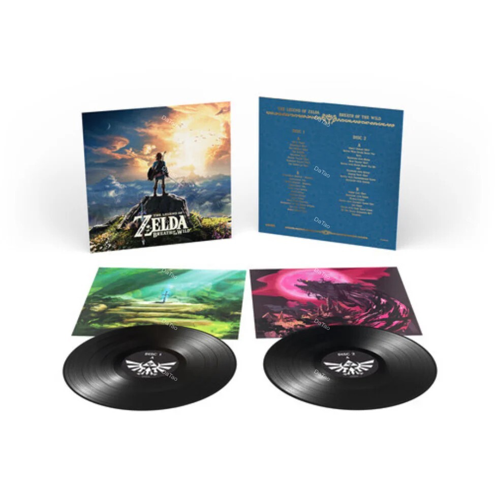 【預購】【全新2LP】薩爾達傳說The Legend of Zelda:曠野之息Breath of the Wild/180g/電玩原聲帶：圖片 2