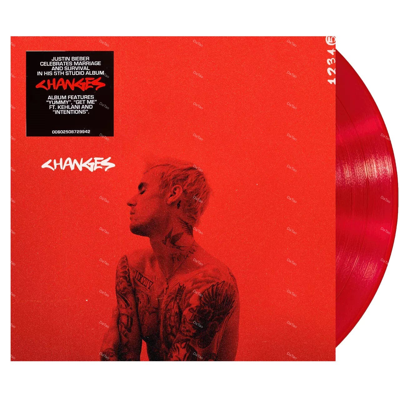 【全新紅彩膠2LP】小賈斯汀 Justin Bieber - 我的改變 Changes/B0031860-01