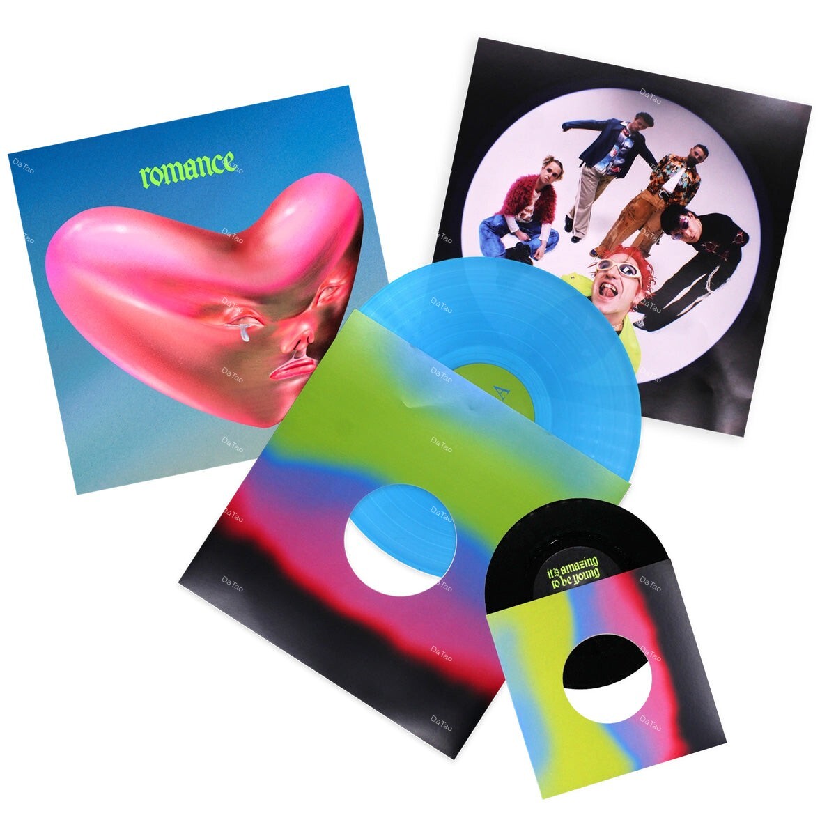 【全新限量松石藍+黑膠2LP(12+7吋)】溫泉特區 Fontaines D.C. - Romance:圖片 3