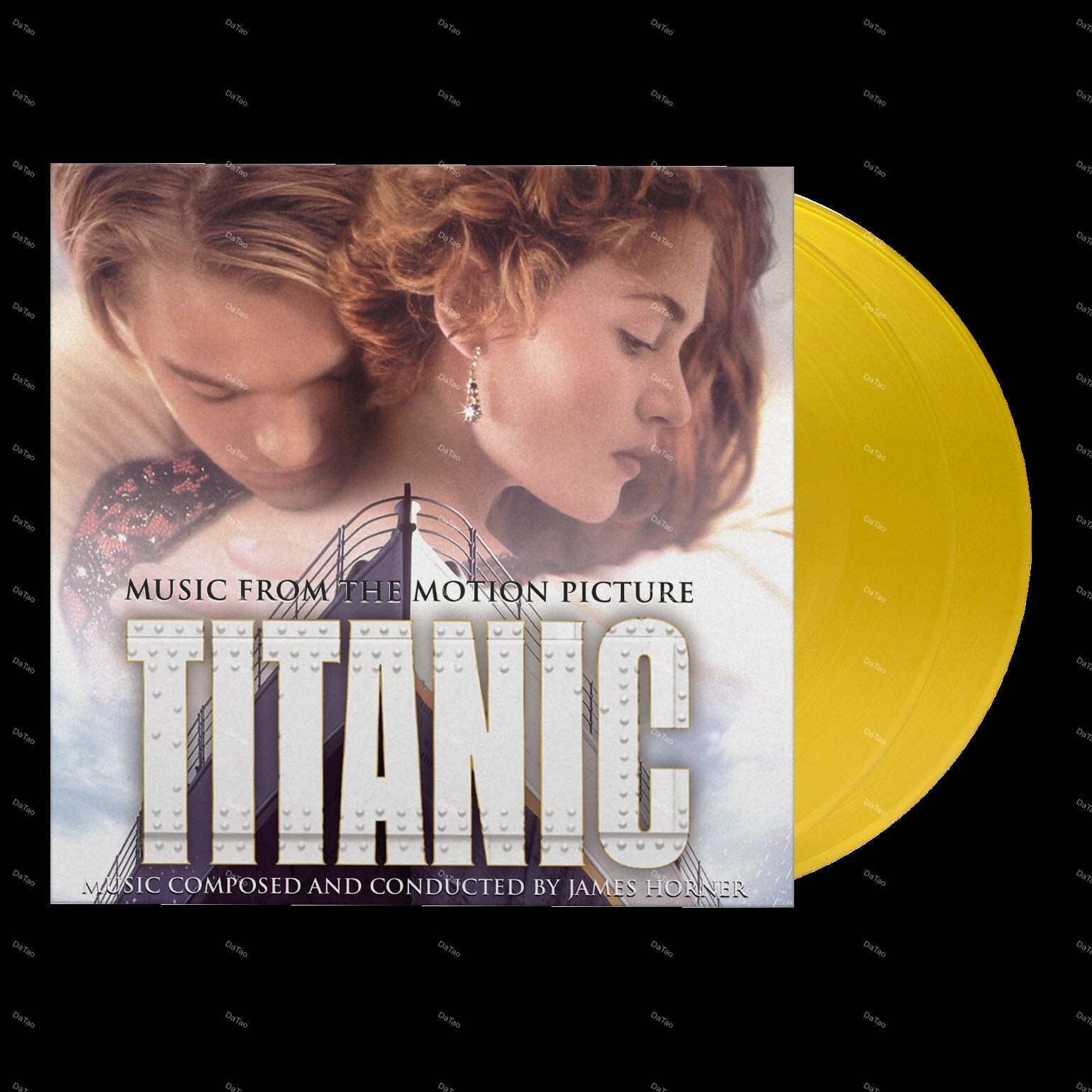 【全新限量透黃彩膠2LP】鐵達尼號 Titanic/電影原聲帶/180g/典藏編號/席琳狄翁/MOVATM100