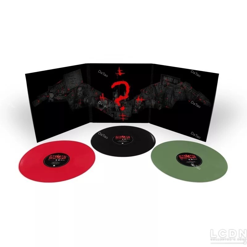 【全新多色彩膠3LP】蝙蝠俠 The Batman/電影原聲帶/2025年版：圖片 2