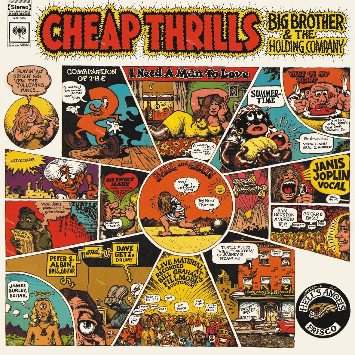 全新黑膠】Big Brother & The Holding Company-Cheap Thrills/180g - 大韜黑膠耳機