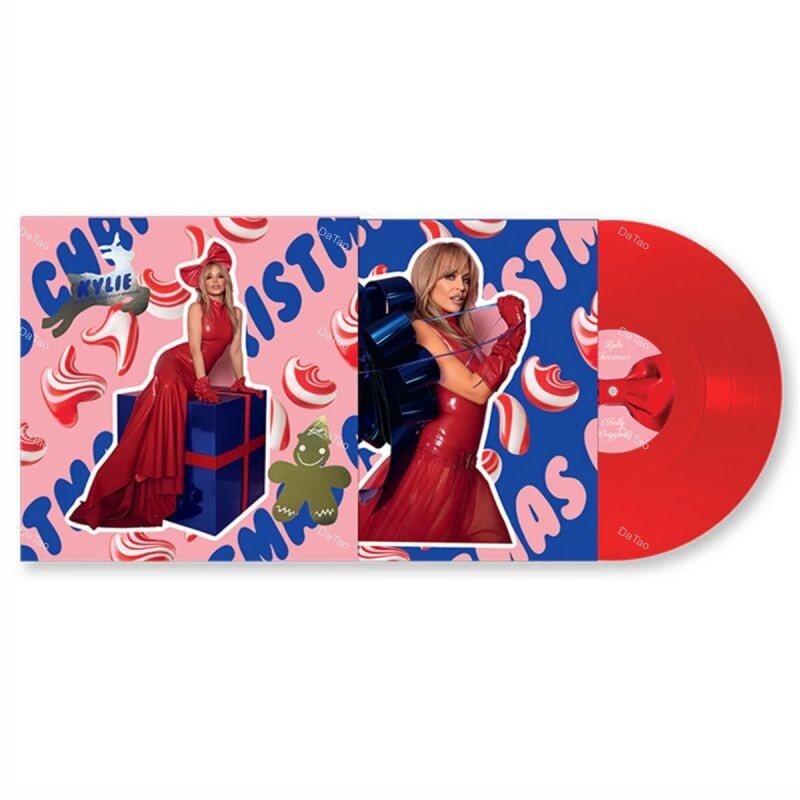 【全新限量紅色彩膠】凱莉米洛 Kylie Minogue-美麗聖誕 Kylie Christmas