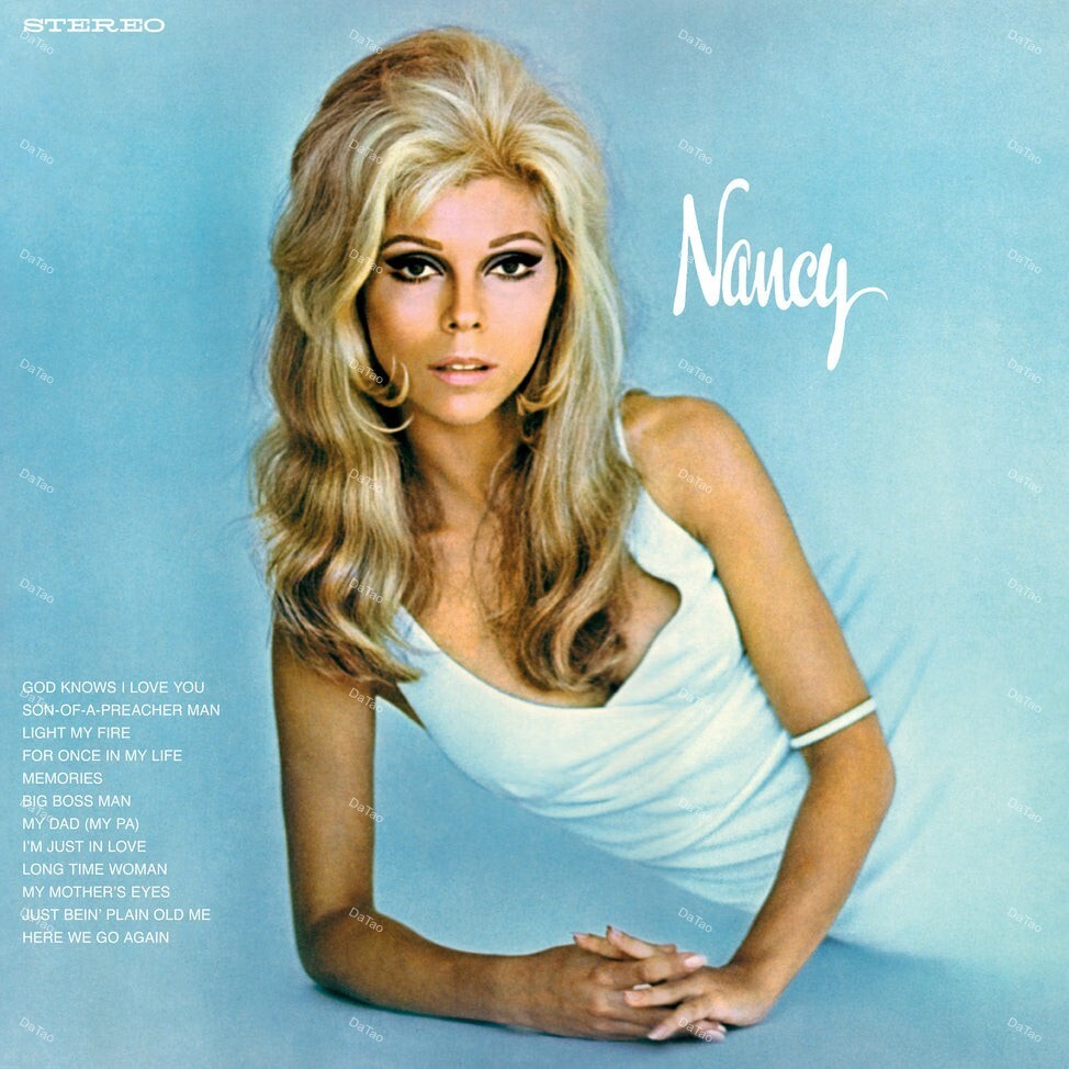 【全新藍色彩膠】南西辛納屈Nancy Sinatra-同名專輯Nancy/母帶重製/德國壓片/贈軟膠唱片(隨機簽名):圖片 2