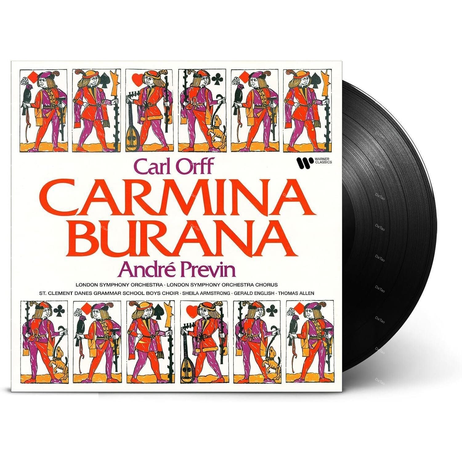 【全新黑膠2LP】卡爾奧福:布蘭詩歌 Orff: Carmina Burana/普列文指揮-倫敦交響樂團