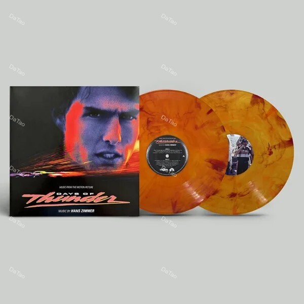 【全新限量橘石紋彩膠2LP】霹靂男兒 Days Of Thunder/電影原聲帶/漢斯季默/ETR221