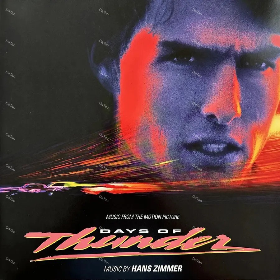 【全新限量橘石紋彩膠2LP】霹靂男兒 Days Of Thunder/電影原聲帶/漢斯季默/ETR221：圖片 2