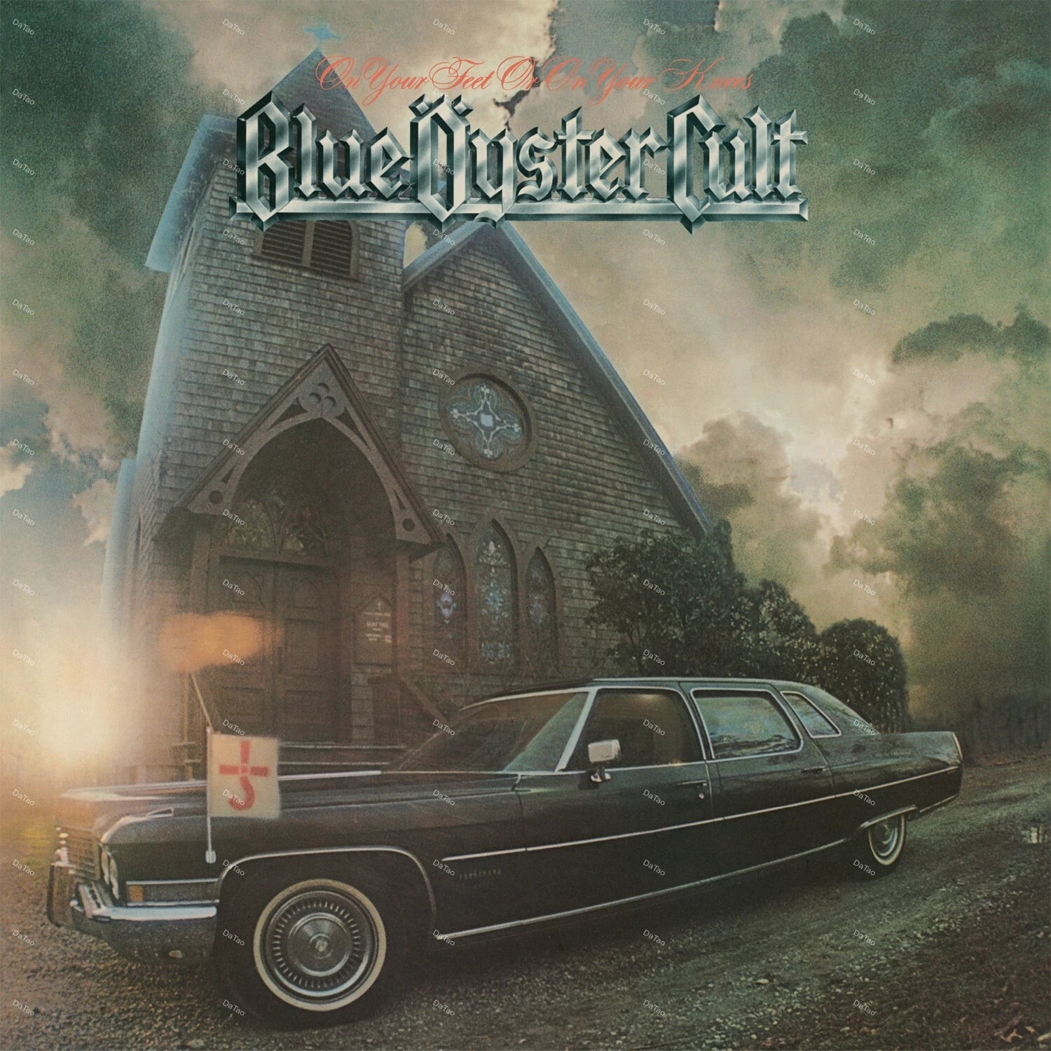 【全新銀石紋彩膠2LP】Blue Öyster Cult-On Your Feet Or On Your Knees：圖片 2