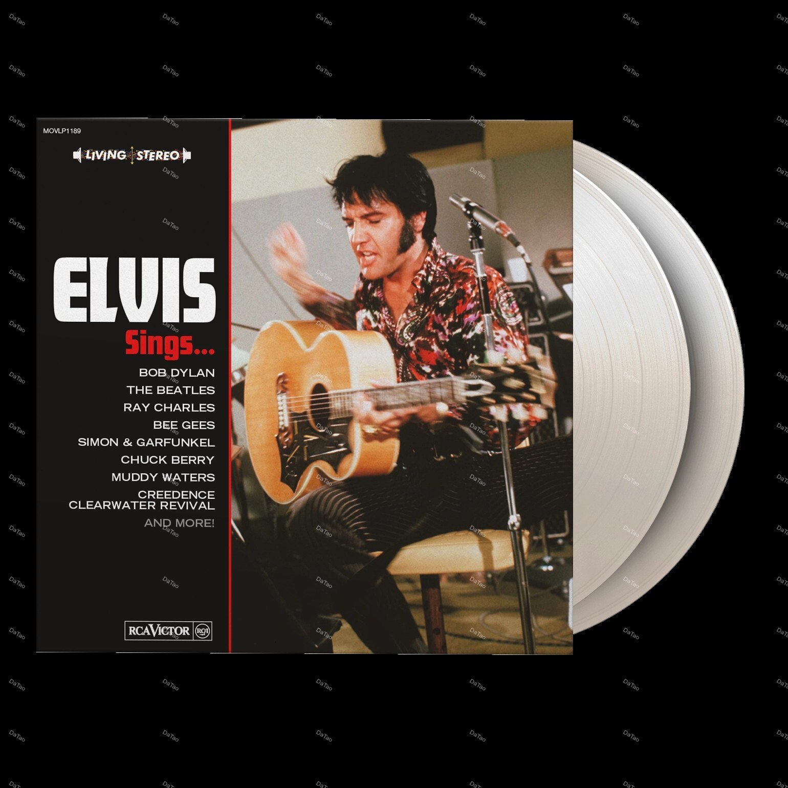 【全新限量白彩膠2LP】貓王 Elvis Presley - Elvis Sings.../180g/典藏編號
