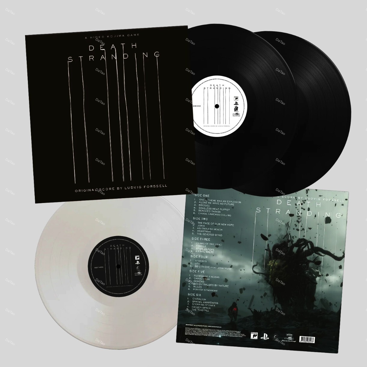 【全新限量黑&白彩膠3LP】Death Stranding 死亡擱淺/電玩原聲帶/180g/典藏編號/小島秀夫：圖片 3