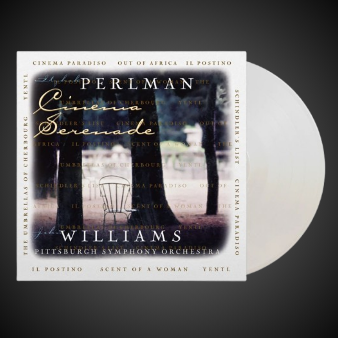 【全新限量白彩膠】帕爾曼的電影琴聲 Perlman-Cinema Serenade(辛德勒名單、女人香)/180g