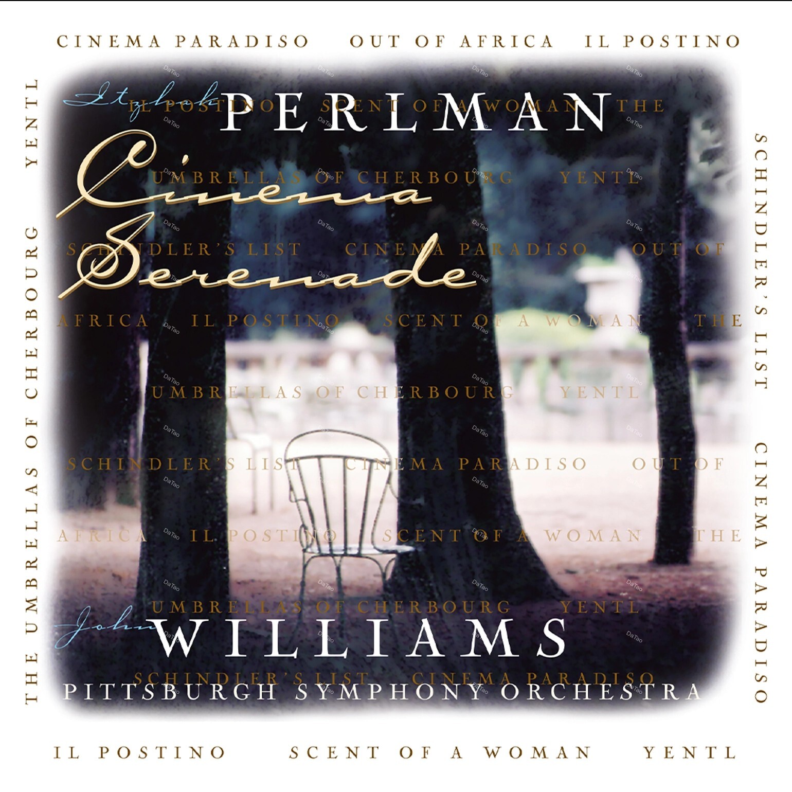 【全新限量白彩膠】帕爾曼的電影琴聲 Perlman-Cinema Serenade(辛德勒名單、女人香)/180g：圖片 2