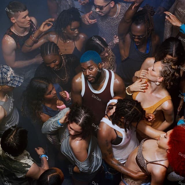 【全新藍綠彩膠2LP】凱利德 Khalid - 日落之後 After The Sun Goes Down：圖片 2