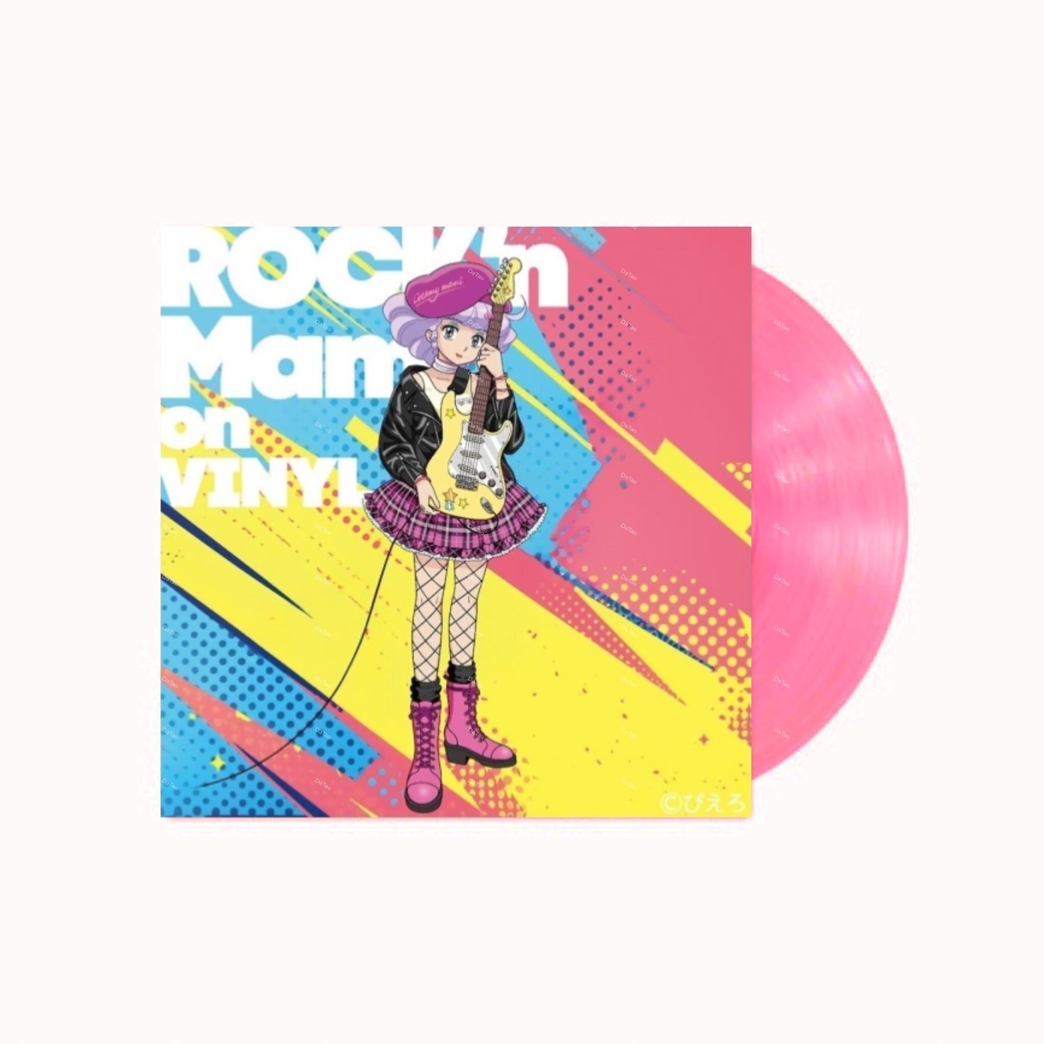 【全新限量透粉彩膠】太田貴子 OHTA Takako-Rock'N Mami On Vinyl/魔法小天使動畫/翻唱