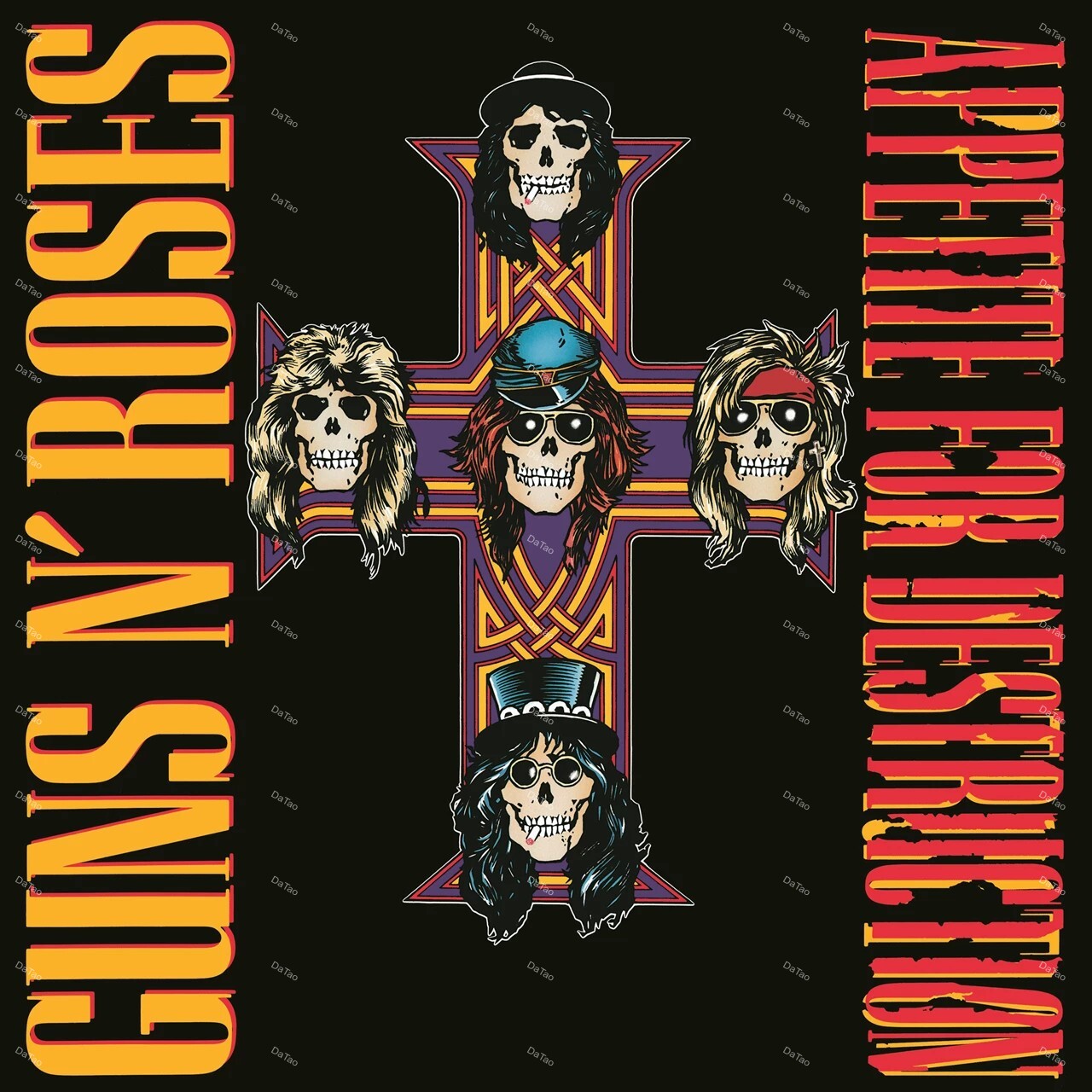 【全新透紅彩膠】槍與玫瑰 Guns N' Roses - 毀滅慾 Appetite For Destruction：圖片 2