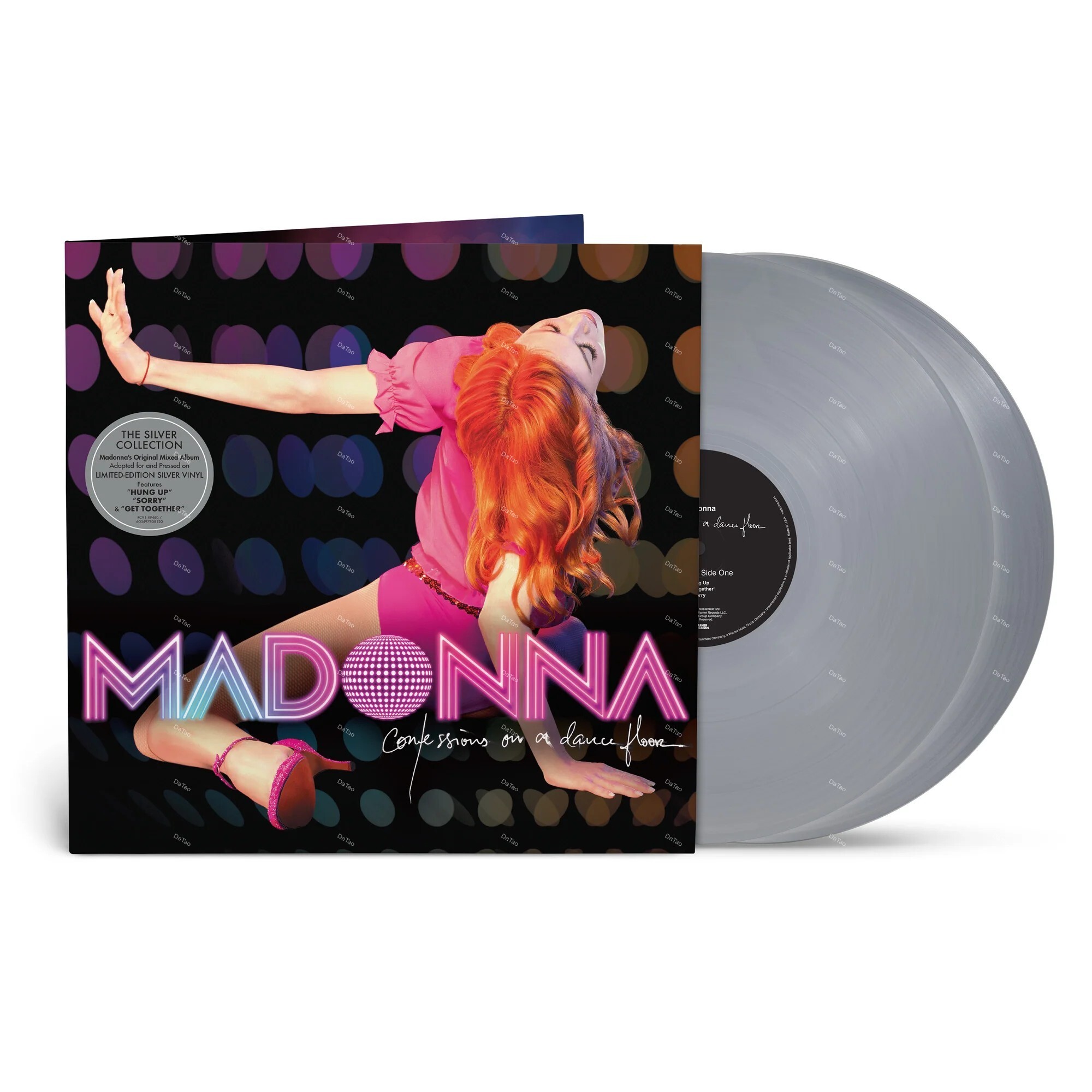 【預購】【全新限量銀色彩膠2LP】瑪丹娜 Madonna - 娜語錄 Confessions on A Dance Floor