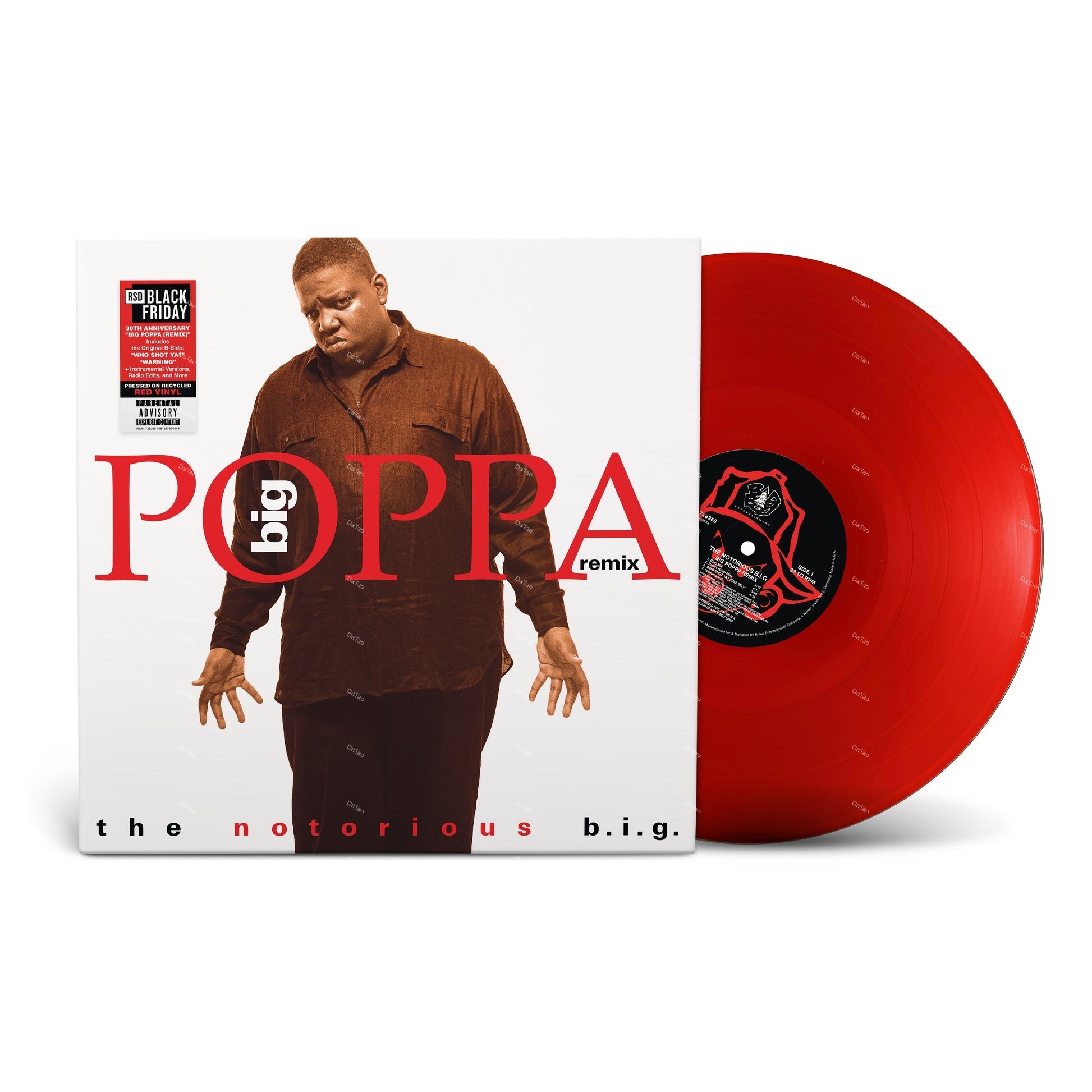 【全新紅彩膠】聲名狼藉先生 The Notorious B.I.G. - Big Poppa/RSD2025
