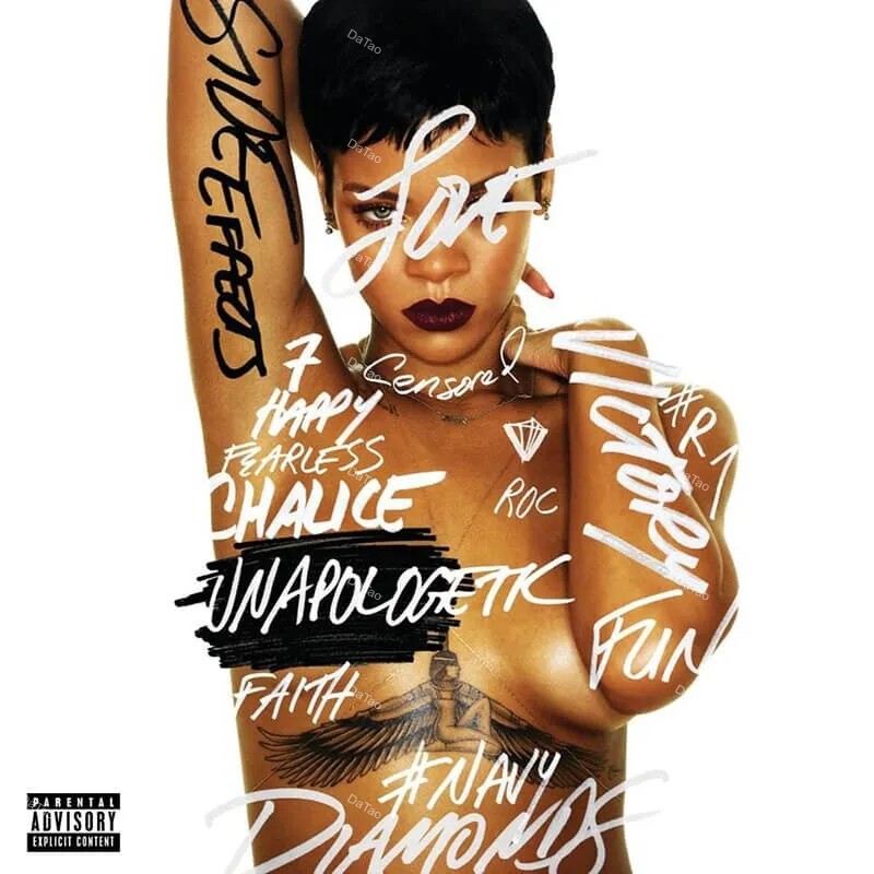 【全新黑膠2LP】蕾哈娜 Rihanna - 道歉太難 Unapologetic/B0025457-01