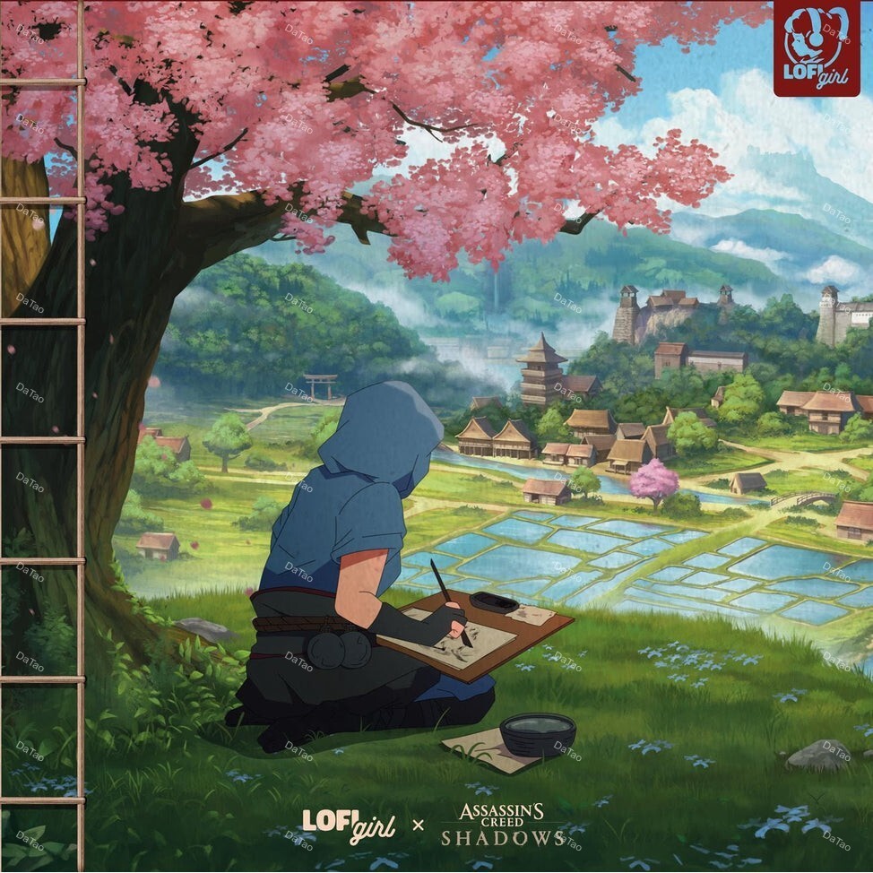 【全新限量石紋紅彩膠2LP】刺客教條:暗影者 Assassin's Creed: Shadows/Lofi Girl