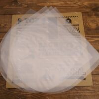 [100個] 厚半圓形 防靜電高品質 黑膠唱片內袋(內套) 洗後更換最宜 精準裁切完全服貼 原廠等級 HDPE