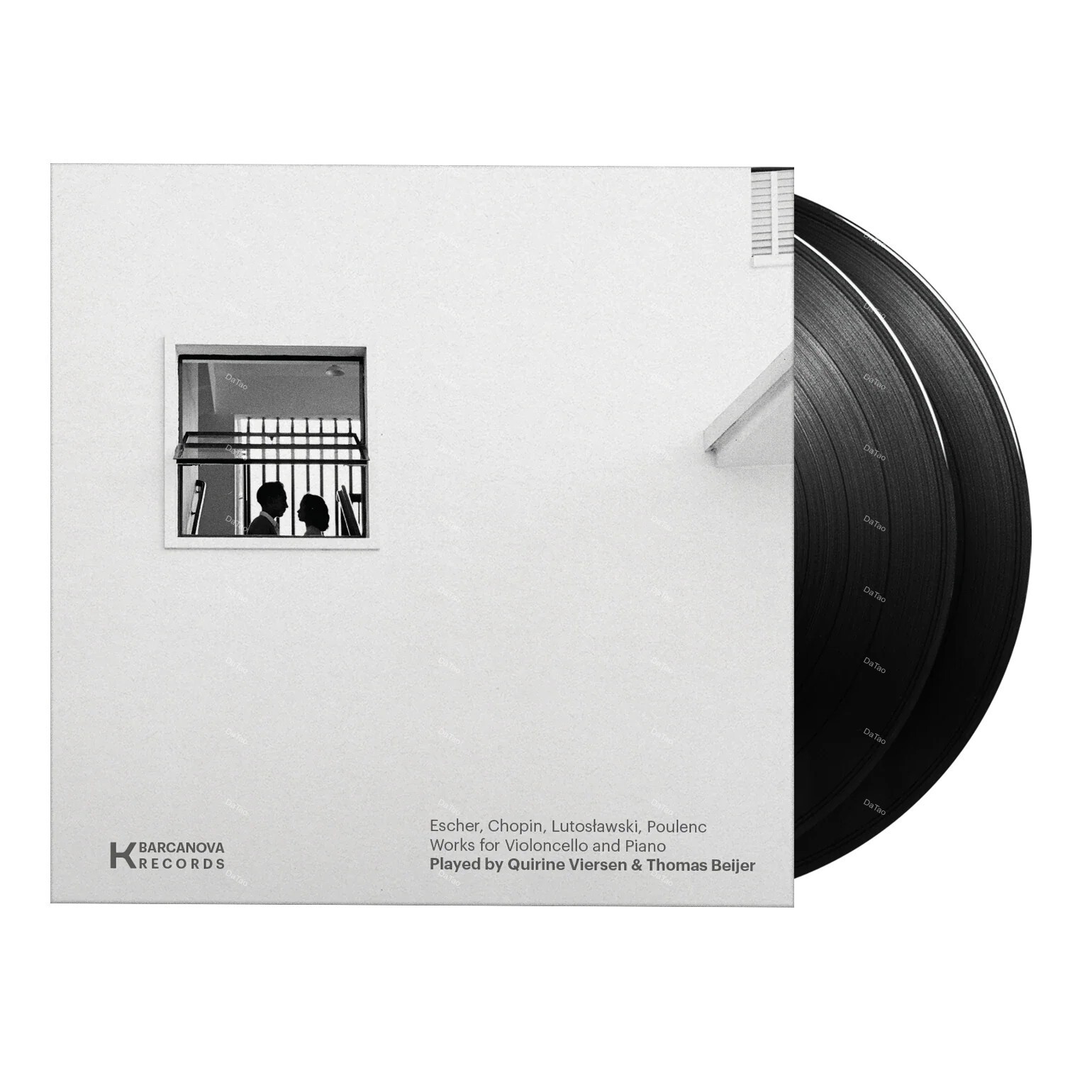【全新黑膠2LP】Quirine Viersen & Thomas Beijer-演奏艾瑟/蕭邦/魯托斯瓦夫斯基/普朗克
