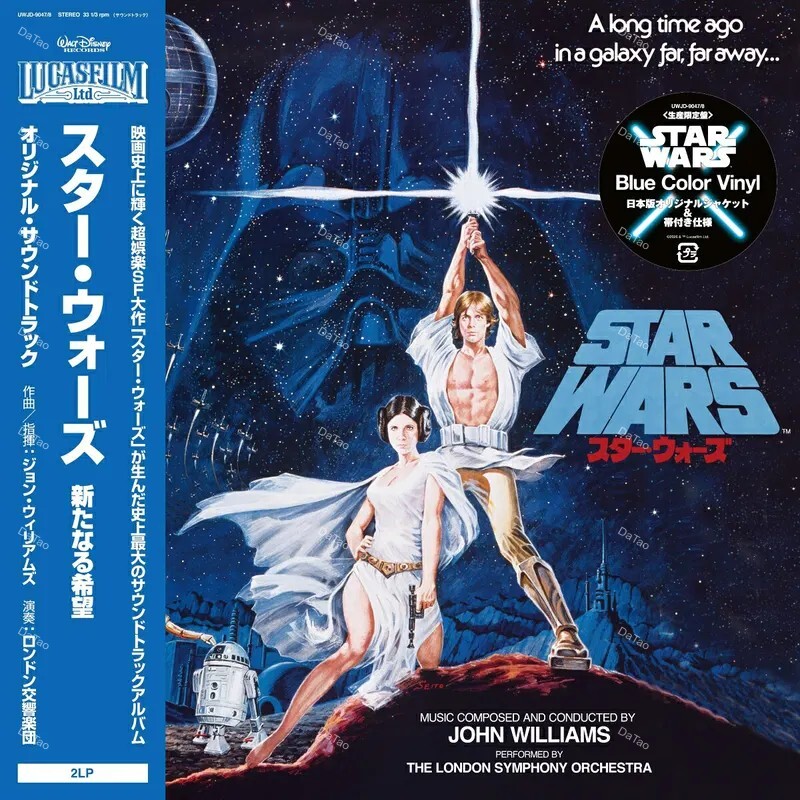 【預購】【全新藍色彩膠2LP】星際大戰:曙光乍現 Star Wars:A New Hop/約翰威廉斯/原聲帶/Disney：圖片 2