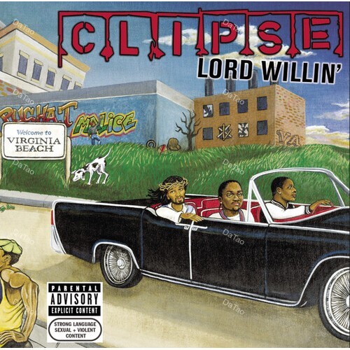 【全新銀色彩膠2LP】雙彈夾樂團 Clipse-Lord Willin'