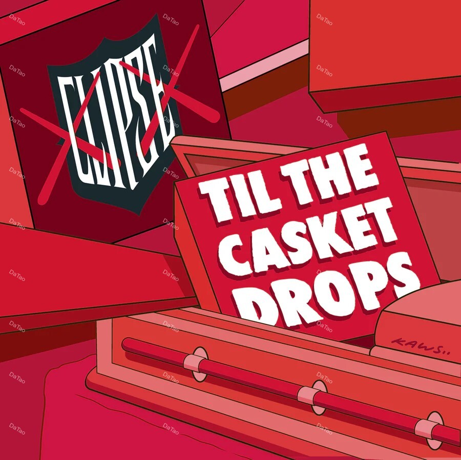 【全新白色彩膠】雙彈夾樂團 Clipse-Til The Casket Drops