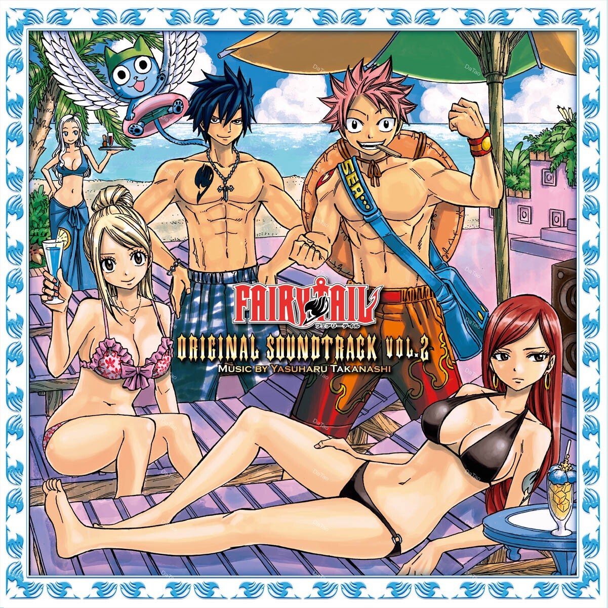 【預購】【全新天空藍彩膠2LP】高梨康治 - 魔導少年 FAIRY TAIL 動畫原聲帶 Vol.2