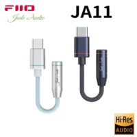 FIIO JA11 手機 Type-C 轉耳機 3.5mm 音源轉接頭 小尾巴 支援麥克風 Hi-Res認證