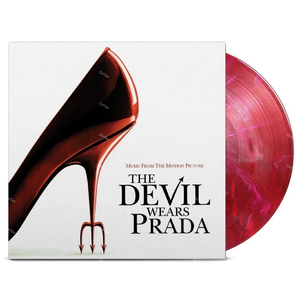 【預購】【全新紅白窩紋彩膠】穿著Prada的惡魔 The Devil Wears Prada/20週年紀念版/電影原聲帶