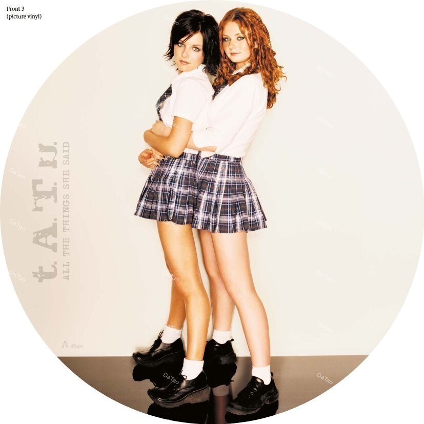 【全新限量圖片膠45轉單曲】t.A.T.u. - All The Things She Said/8853659