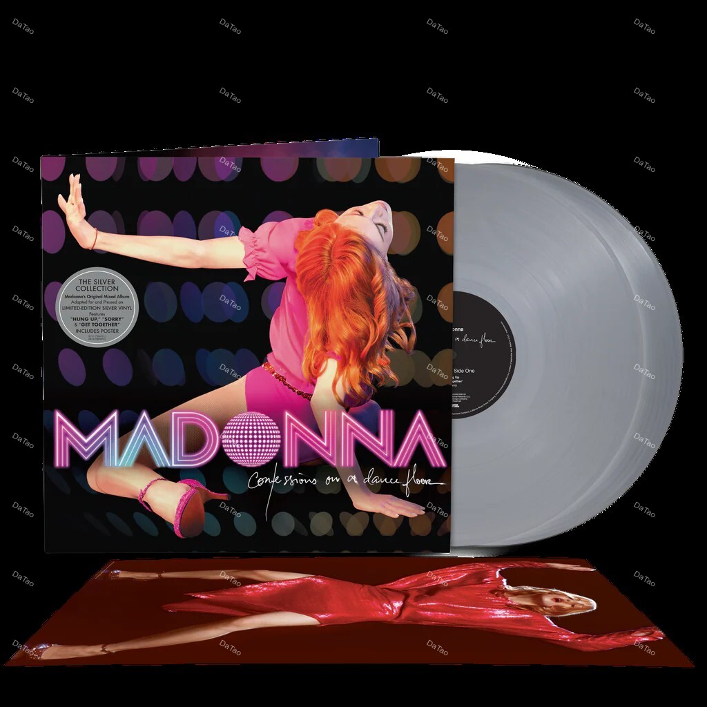 【全新限量銀色彩膠2LP】瑪丹娜 Madonna - 娜語錄Confessions on A Dance Floor:圖片 2