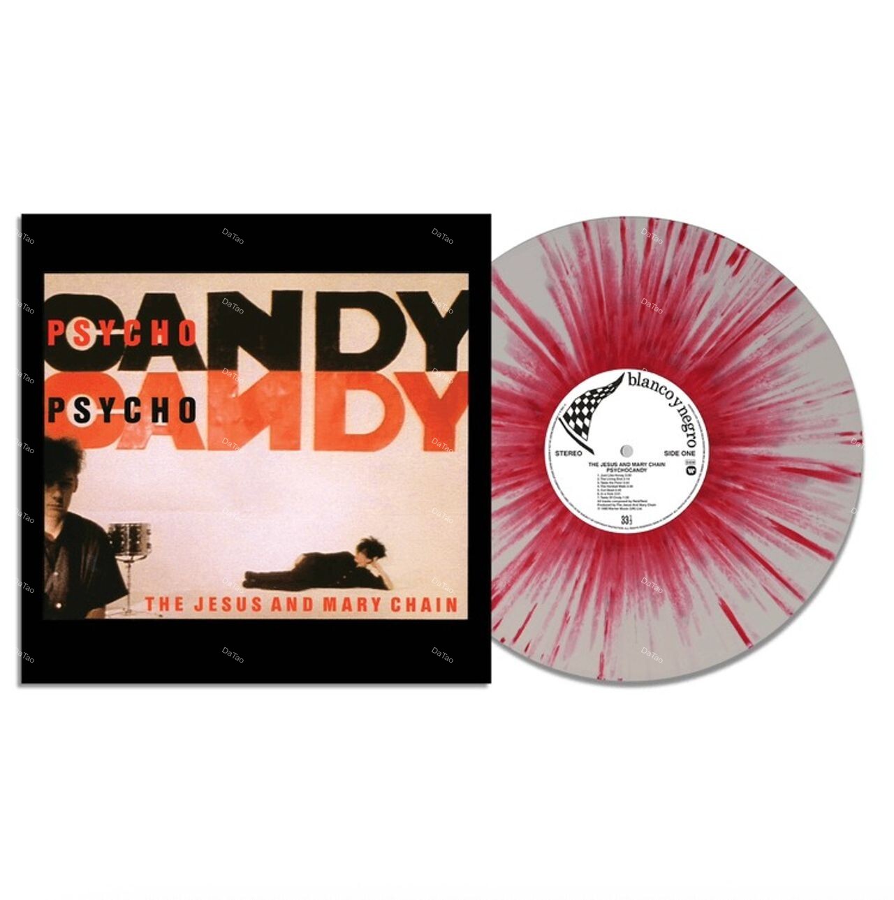 【全新限量半速刻片紅白潑濺彩膠】The Jesus And Mary Chain - 塞口糖 Psychocandy