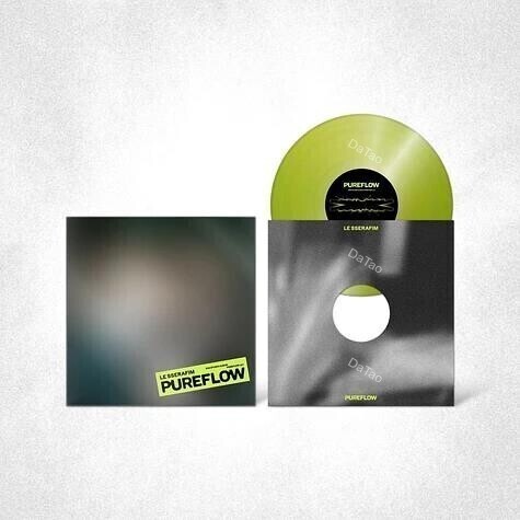 【預購】【全新黃色彩膠】Le Sserafim-Pureflow Pt.1 (Electric Glitter)