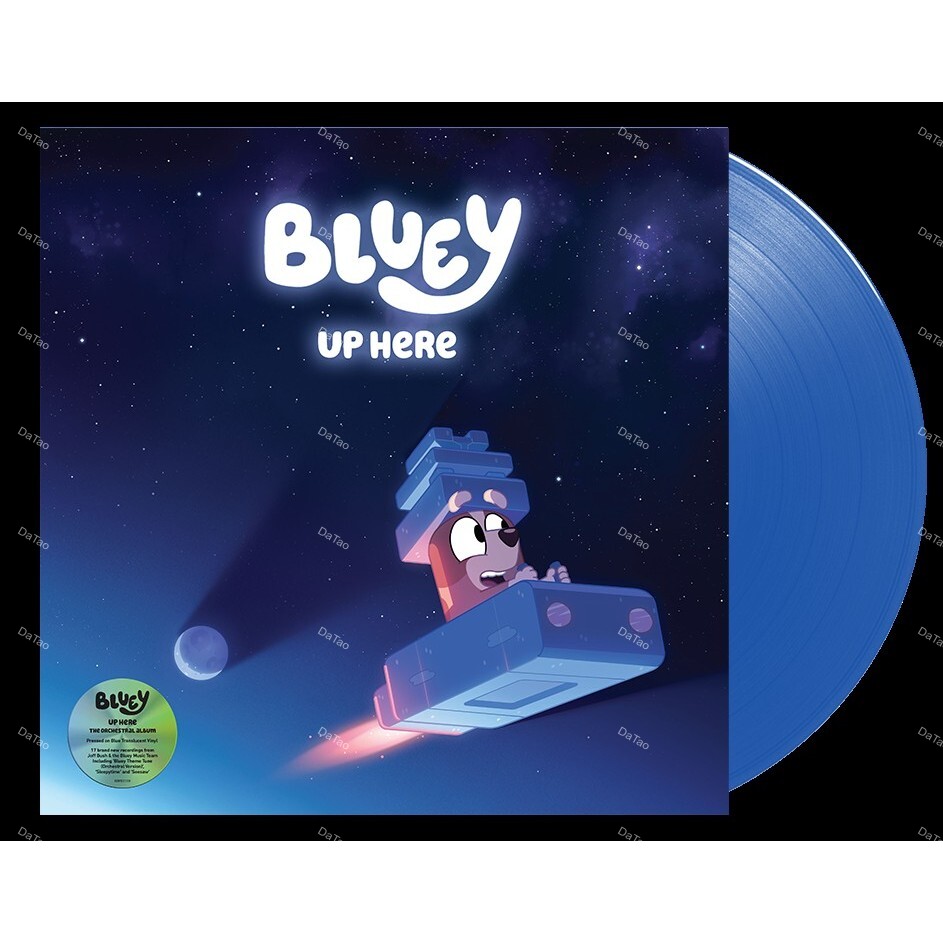 【全新透藍彩膠】Up Here/動畫原聲帶/The Bluey Music Team/Joff Bush