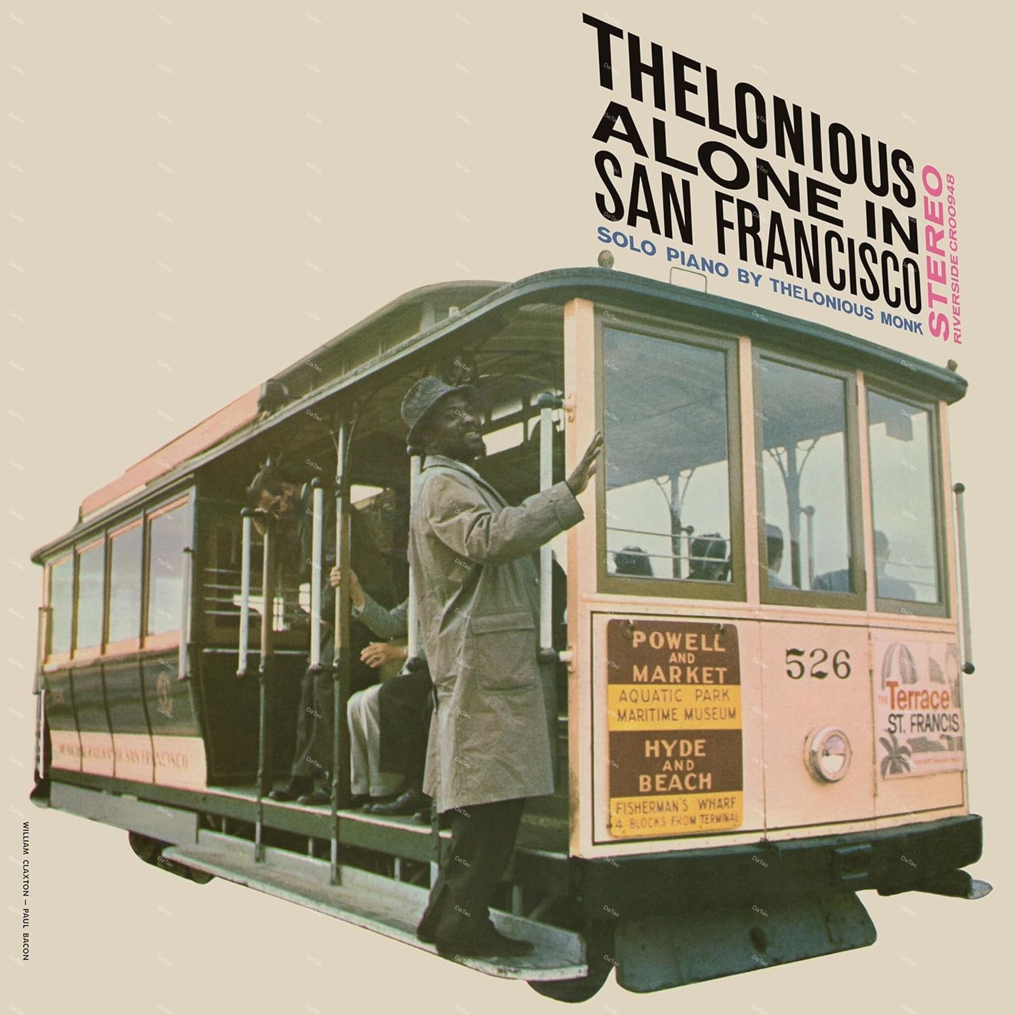 【全新黑膠】塞隆尼斯孟克-舊金山風雲 Thelonious Alone In San Francisco/180g
