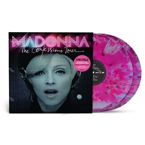 【全新限量粉紫噴濺膠】瑪丹娜Madonna-娜語錄世界巡迴:倫敦現場The Confessions Tour/RSD
