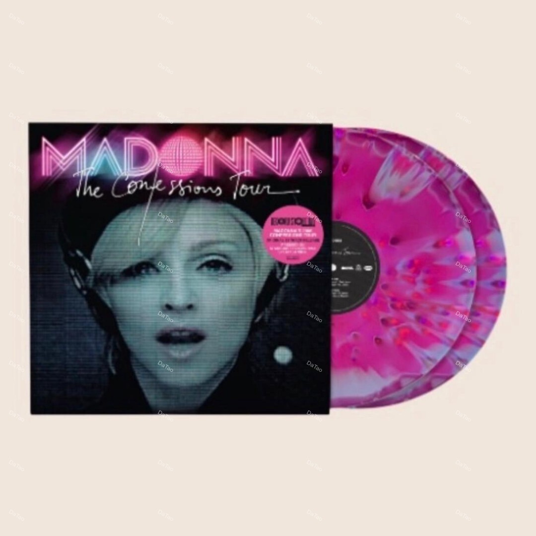 【全新限量粉紫噴濺膠】瑪丹娜Madonna-娜語錄世界巡迴:倫敦現場The Confessions Tour/RSD：圖片 3