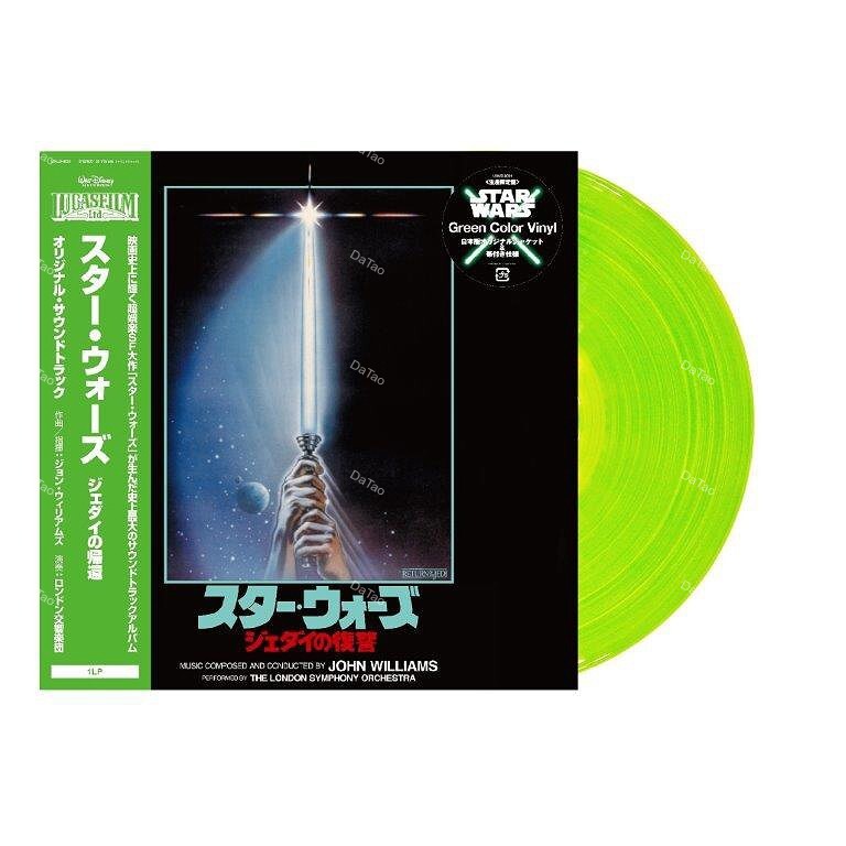 【全新綠色彩膠】星際大戰:絕地大反攻Star Wars: Return of the Jedi/約翰威廉斯/原聲帶