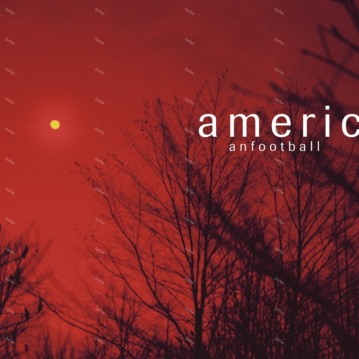【全新紅彩膠45轉2LP】美式足球-American Football(LP4)/PRC-515/Polyvinyl:圖片 2