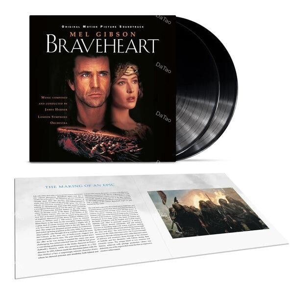 【全新黑膠2LP】梅爾吉勃遜之英雄本色 Braveheart/電影原聲帶/詹姆斯霍納 James Horner