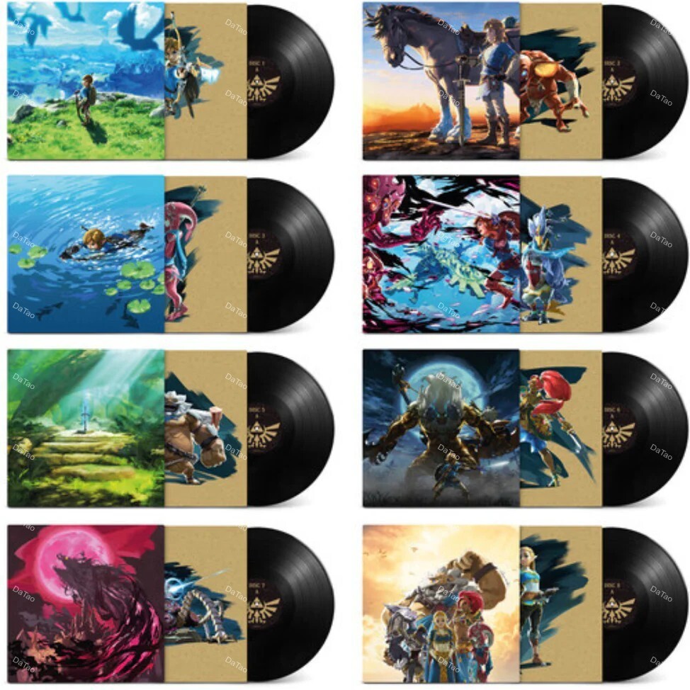 【全新8LP盒裝】薩爾達傳說The Legend of Zelda:荒野之息Breath of the Wild/電玩原聲帶：圖片 2
