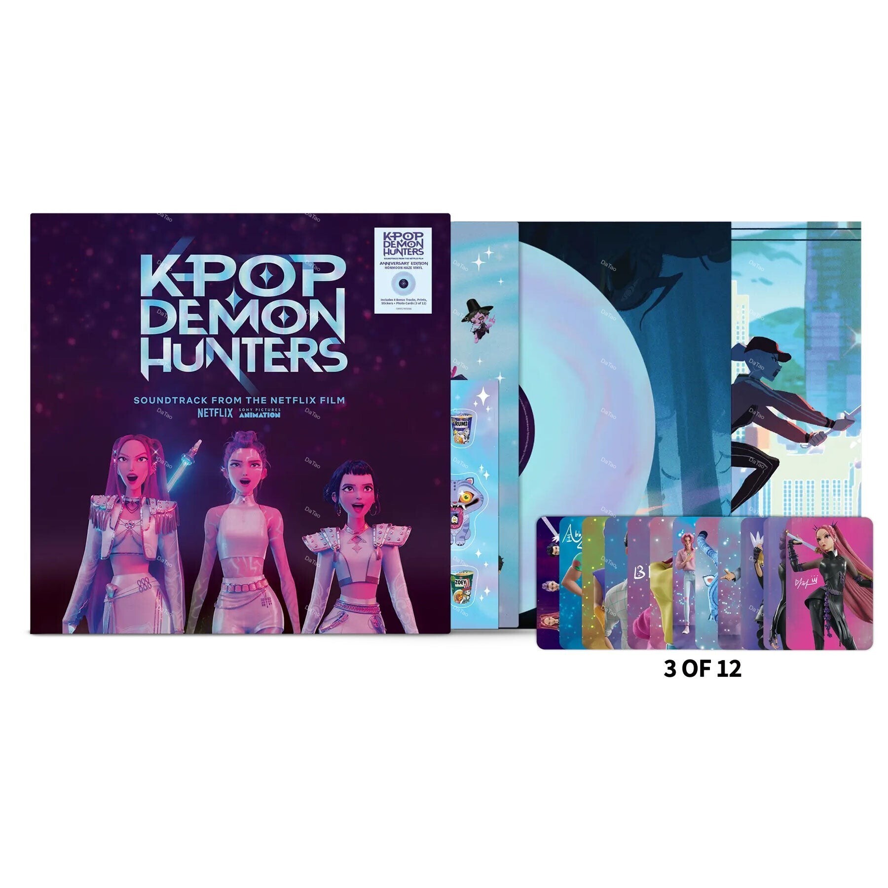 【預購】【全新限量月亮迷霧彩膠】Kpop 獵魔女團 KPop Demon Hunters/動畫原聲帶/一週年/TWICE：圖片 3