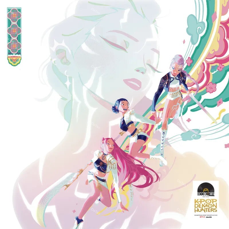 【全新漩渦彩膠】獵魔女團 KPop Demon Hunters/動畫原聲帶/HUNTR/X Ed./RSD26：圖片 2