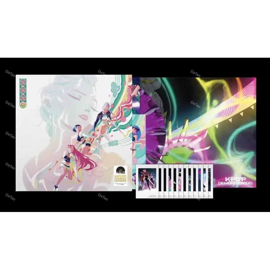 【全新漩渦彩膠】獵魔女團 KPop Demon Hunters/動畫原聲帶/HUNTR/X Ed./RSD26：圖片 3