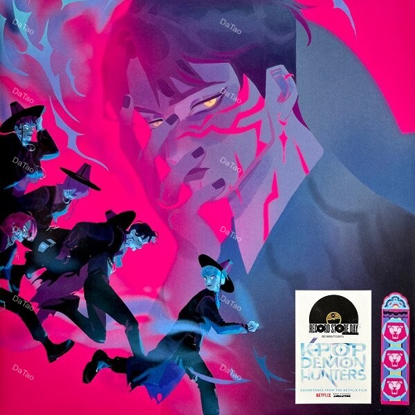 【全新潑濺彩膠】獵魔女團 KPop Demon Hunters/動畫原聲帶/Saja Boys Ed./RSD26：圖片 2